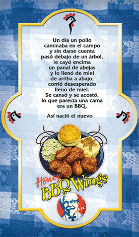 KFC – BBQ Wings